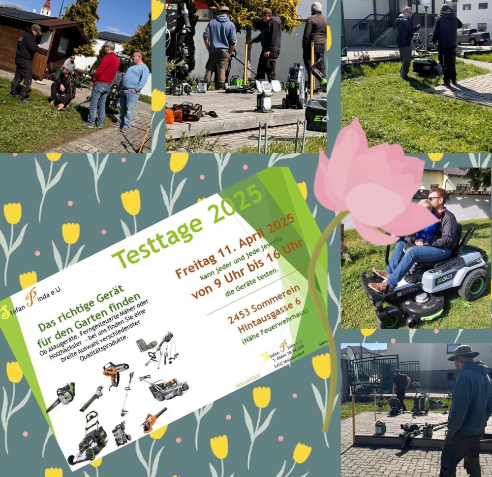 gut Besuchter 1. Testtag